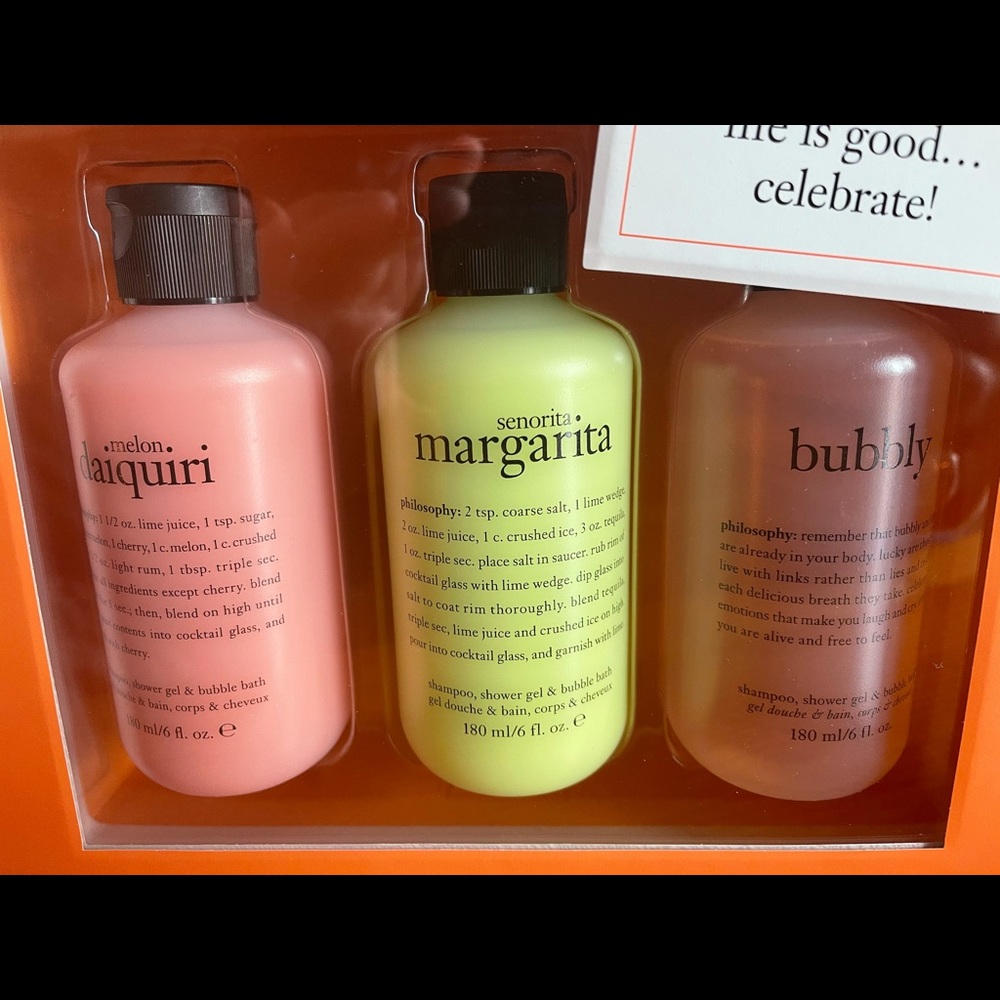 Philosophy Congrats! Giftset 3 Shower Gels - Picture 2 of 3